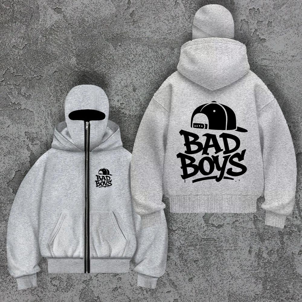 Amerikanischer High Street Hoodie mit Aufdruck, lockerer Passform und Nischen-Doppellagen-Hoodie für Paare, Trendiges Oberteil für Herren