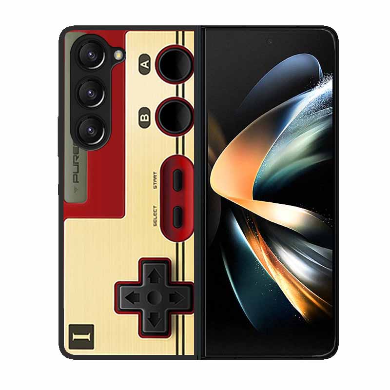 For Samsung Z Fold 6 Phone Case Cover Wolf Black Plastic Hard Back Cover Case For Samsung Galaxy Z Fold6 Fold 4 3 2 5 Case Funda