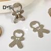 Bottle Opener Portable Creative Design Gingerbread Man Shape Beer Opener for Home Bar Restaurant Kitchen