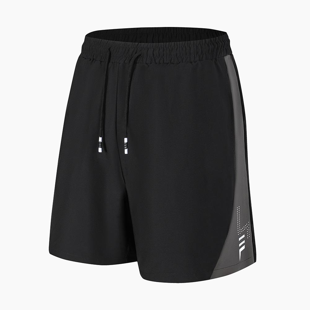 Men's Summer Ice Silk Quick-Dry Loose Fit Sports Shorts - Breathable, Casual, Plus Size.