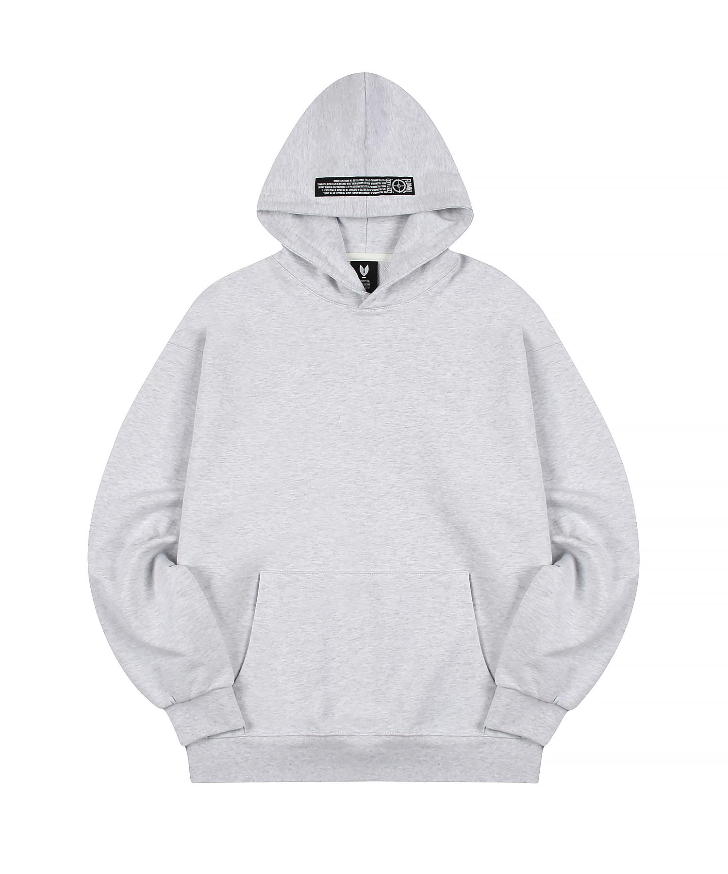 Field Manual Plain Hoodie Light Grey Light Grey/Mission(100)