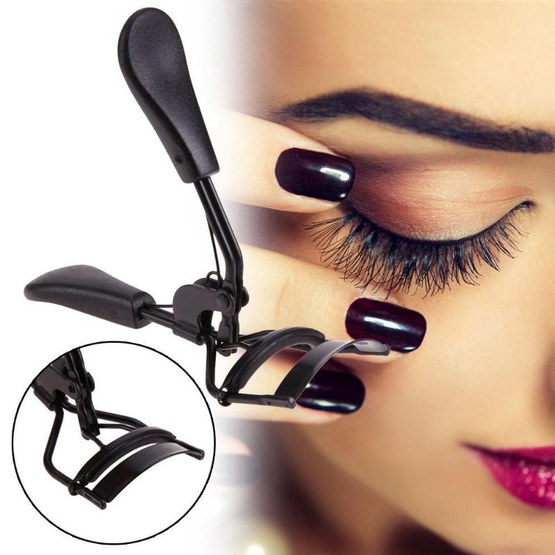 1 Pcs Ultra Wide Angle Eyelash Curler with Built-in Rubber Pad and Auxiliary Curler Shaping Tool for Women's Beauty Accessories