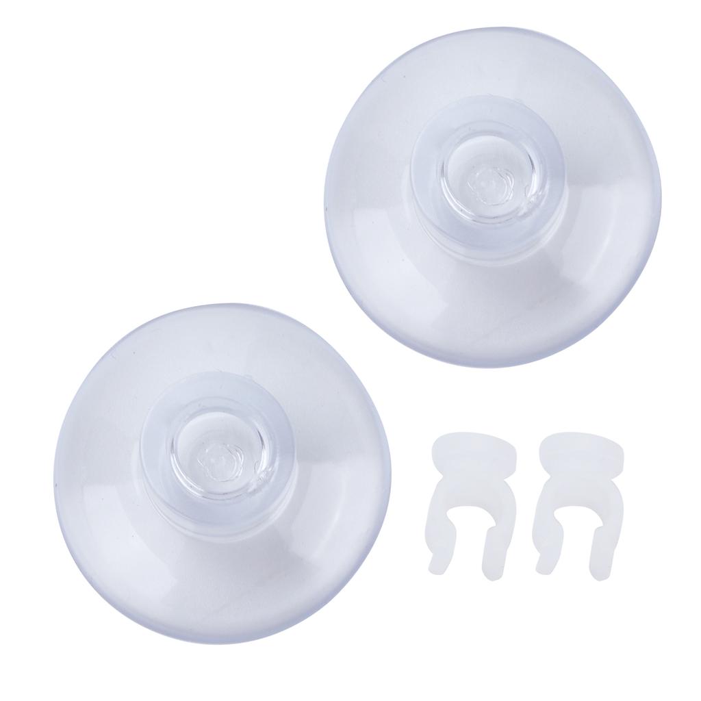 Fish Tank Airline Tubing Suction Cup Powerful Aquarium Fixed Suction Cup with Clips6-8mm