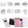 100 Pcs/sheet Self Adhesive Buffer Bumper Toilets Drawer Door Cabinets Anti-collision Rubber Non Slip Silicone Feet Pad