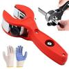 Ratcheting Pipe Cutter Tool, Ratchet-type One-hand Fast Pipe Cutter, Tubing Copper Hand Cutters For Hose Rigid Plastic PVC Metal