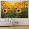 Tulp Zonnebloem Wandkleed Decoratieve Kunst Kamer Decoratie Achtergrond Doek Slaapkamer Woonkamer Huisdecoratie