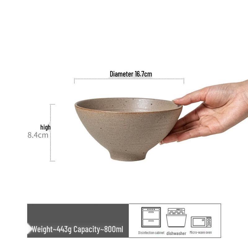 abay Muyun Ceramic Rice & Noodle Bowl