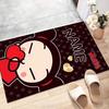 Custom PUCCA Mat Personalized Name, Polyester Washable Indoor Entryway Rug, Gift for Christmas, Easter, Thanksgiving Day