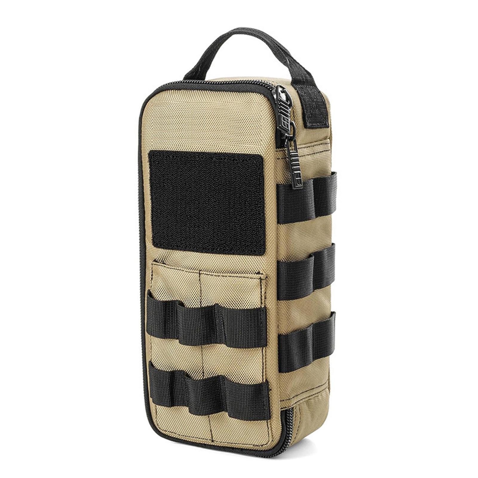 

Сверхпрочная сумка-органайзер для мелких инструментов, портативный органайзер для полезных вещей с ручкой для мотоцикла, дорожного велосипеда, электрика