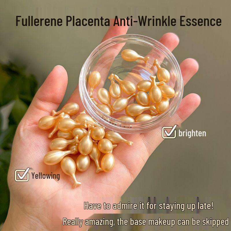 Fullerene Placenta Hydrating Anti-Wrinkle Face Capsules