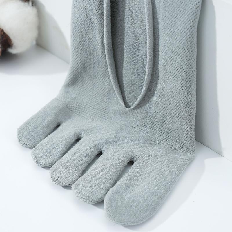 Summer Five-finger Boat Socks Women's Breathable Thin Invisible Short Socks Mesh Women's Socks Split Toe Socks