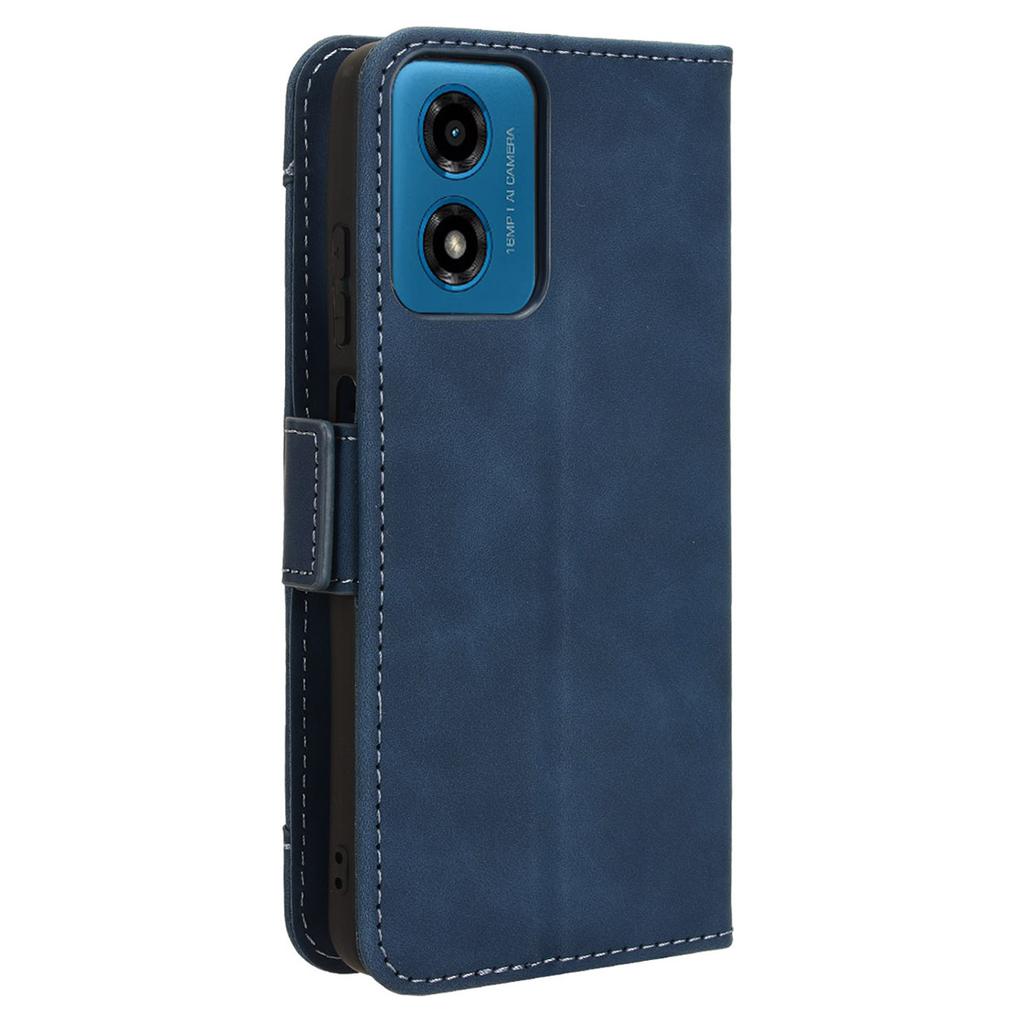 Für Motorola Moto G24 Power/E14 4G/G04 4G/G24 4G/G04s 4G Magnetische Hülle Leder Kartenfächer Handyhülle