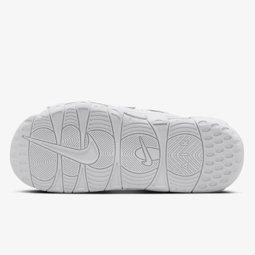 Nike Air More Uptempo Slide Slipper "Triple White" FD9883-101 Men's Size