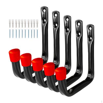 Wall Hooks for Efficient Garage Storage