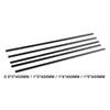 5x Carbon Fiber Strips High Strength Wear Resistance Carbon Fiber Rods for Model Aircraft RC Planes Radio Controlled Vehicles