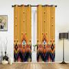 Textury v aztéckém stylu Moderní okenní závěsy pro obývací pokoj Ložnicový závěs Kuchyňská úprava Žaluzie Závěsy