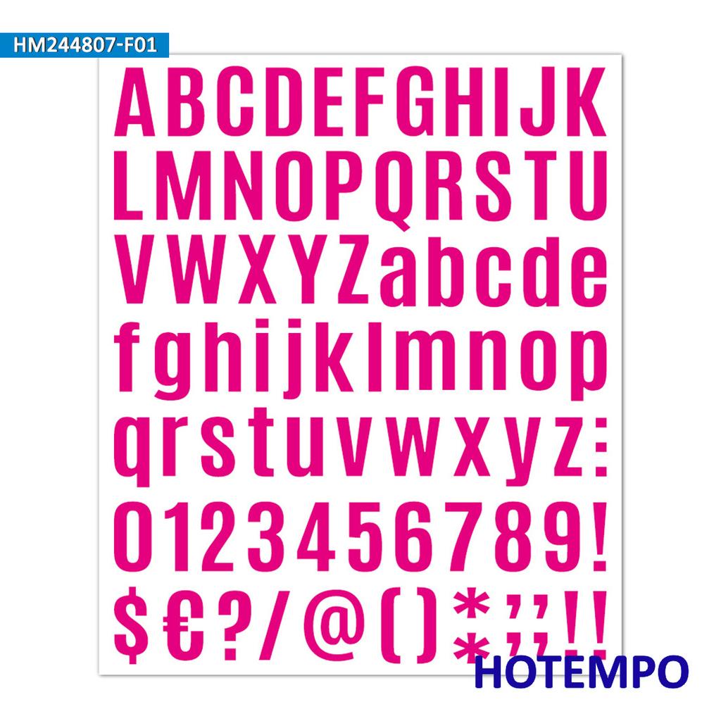 Colorful Number Alphabets Stickers Scrapbook Planning Free Combination Words For Diy Creative Decoration Funny Vinyl Sticker