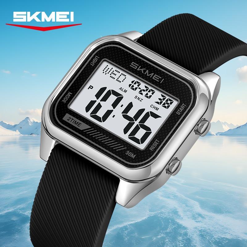 Watch Luminous Men's Watch Student Waterproof Stopwatch Chronograph Sports Electronic Watch Trend Fashion Watch
