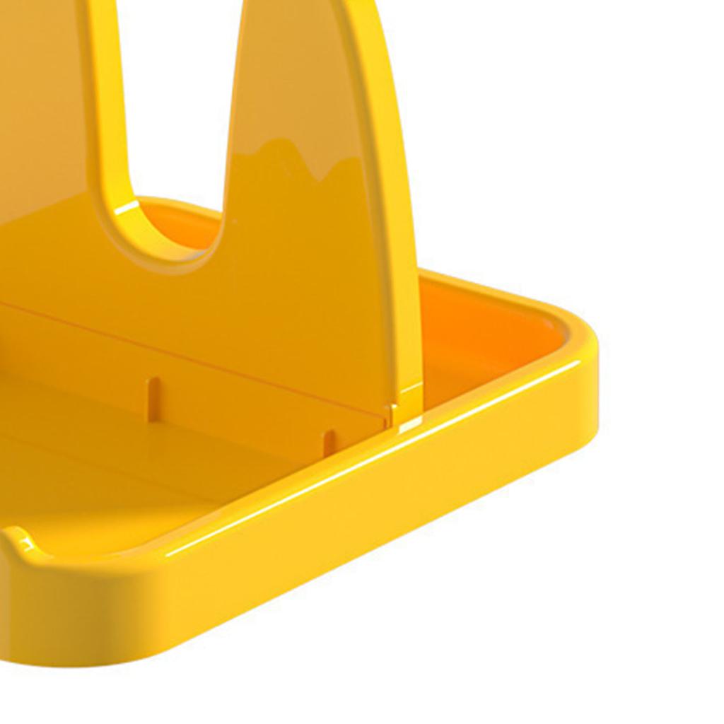 Foldable Pot Lid Rack Plastic Spoon Holder Stand Organizer Kitchen Organizer for Fork Spatula Rack