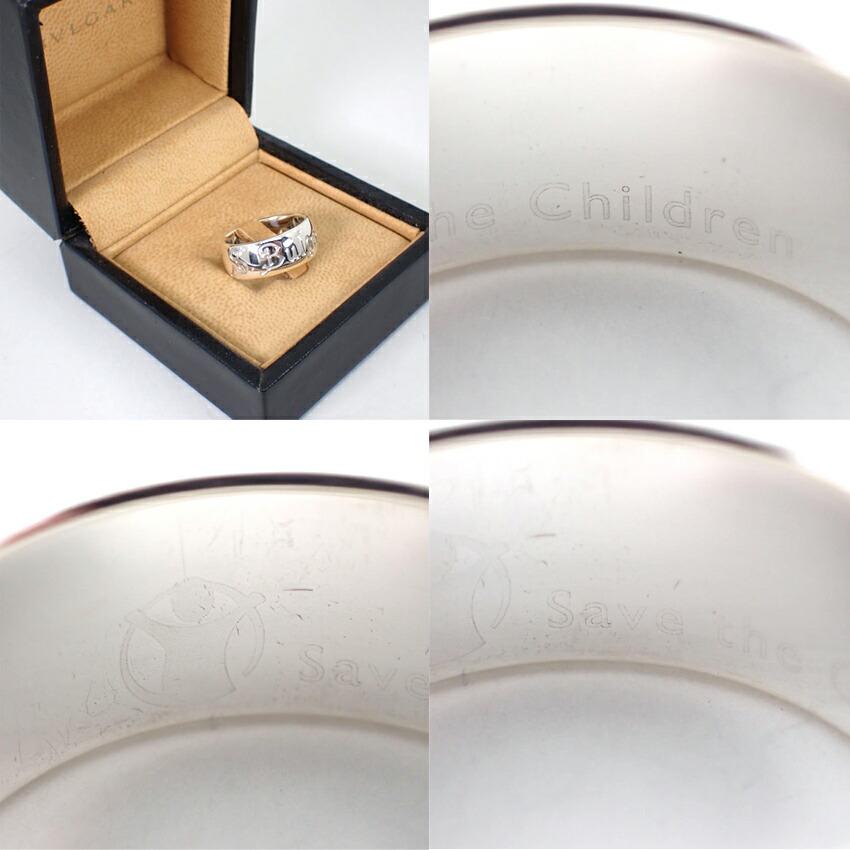 [Pre-owned] BVLGARI 925 Save the Children Ring / Size 14 / j69-4
