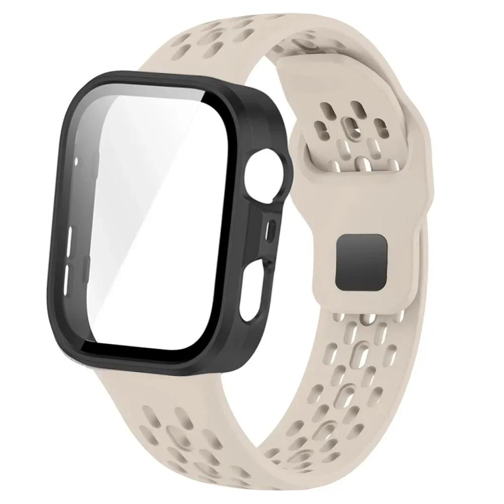 PC-Gehäuse+Silikonband Für Huawei Watch Fit 3 4 4 Pro Displayschutzhülle Armband Für Huawei Watch Fit 4 Pro Vollständige Abdeckung Schale