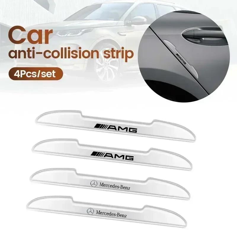 Transparent Car Door Anti-collision Protector Bumper Strip Sticker For Mercedes benz A C E S Class AMG CLA CLS W212 W213 W204
