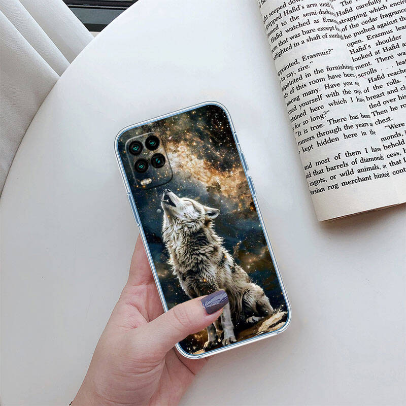 MH148 Animal Wolf Phone Case for Motorola Edge 20 30 S30 40 50 Fusion Lite Plus Pro Neo Ultra One Power Action Macro Hyper Vision Zoom