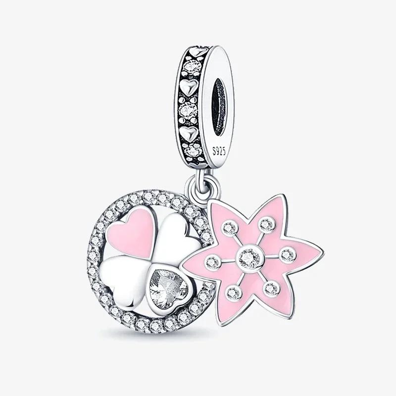 Copper Metal Flower Butterfly Cute Animal Luminous Series Fashions Bead Components Charm Bead Components Designed For Authentic Original Do It