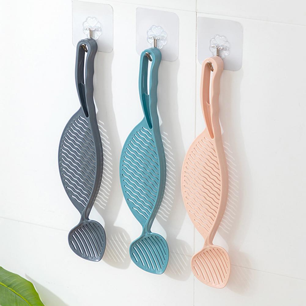 Creativity Drain Rice Board Multifunctional Handhold Cooking Rice Scoop Rice Sieve Wash Filtering Rice Drain Spoon For Kitchen