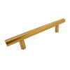 10 X Furniture Handle Railing 96 Mm Gold
