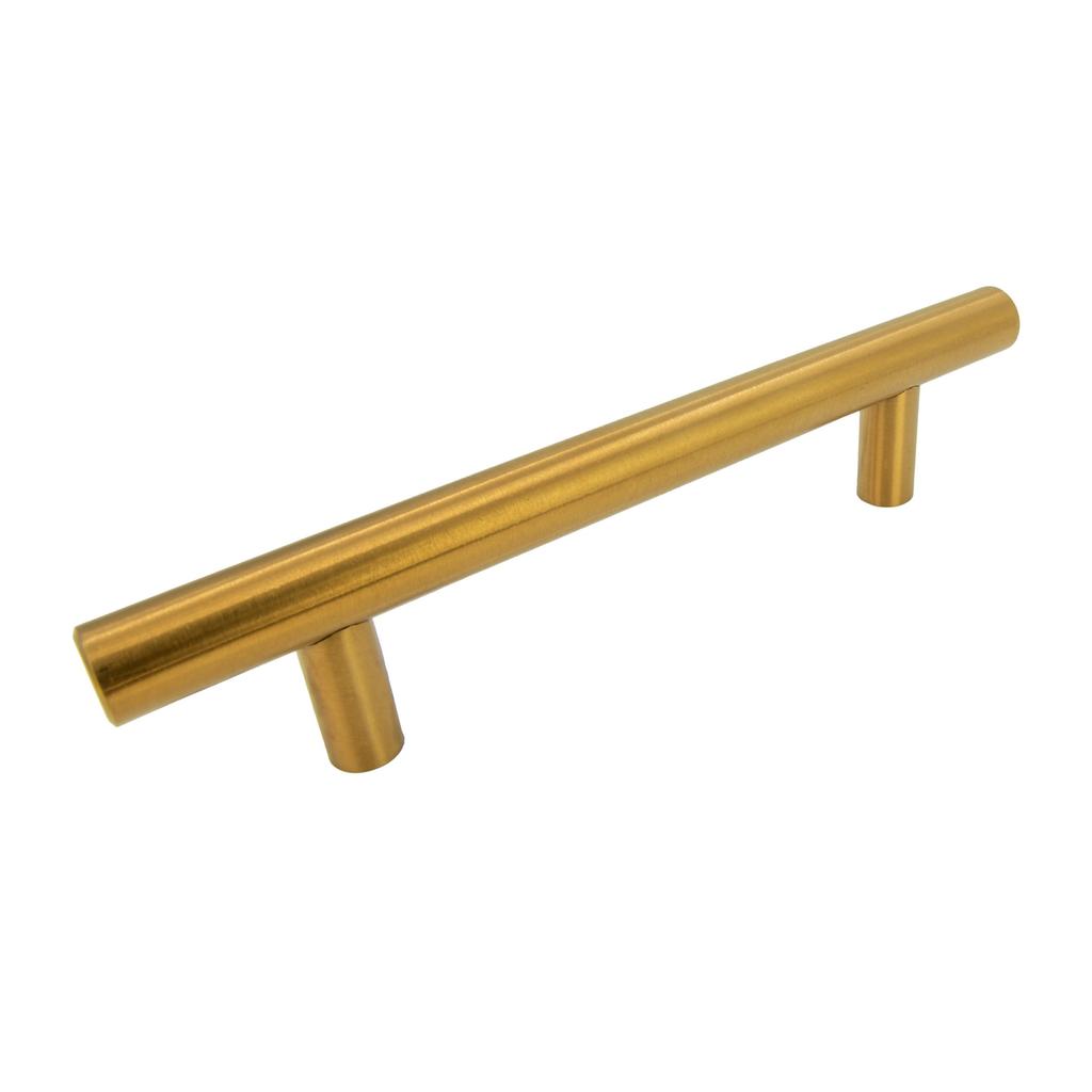 10 X Furniture Handle Railing 96 Mm Gold