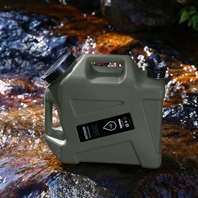 Pichet de stockage d'eau de 12 L avec robinet, distributeur d'eau, réservoir de stockage d'eau de grande capacité pour véhicule, voiture, camping en plein air