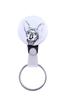 Cornish Rex - Handmade Keychain with a Cat Portrait, Purse Charm, Product of the Art-Dog Brand.