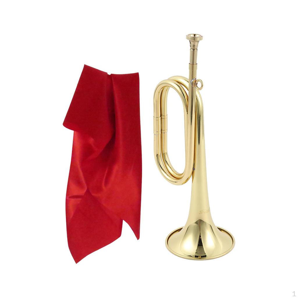Bugle Instrument for Orchestra, Solid Copper And Brass Design