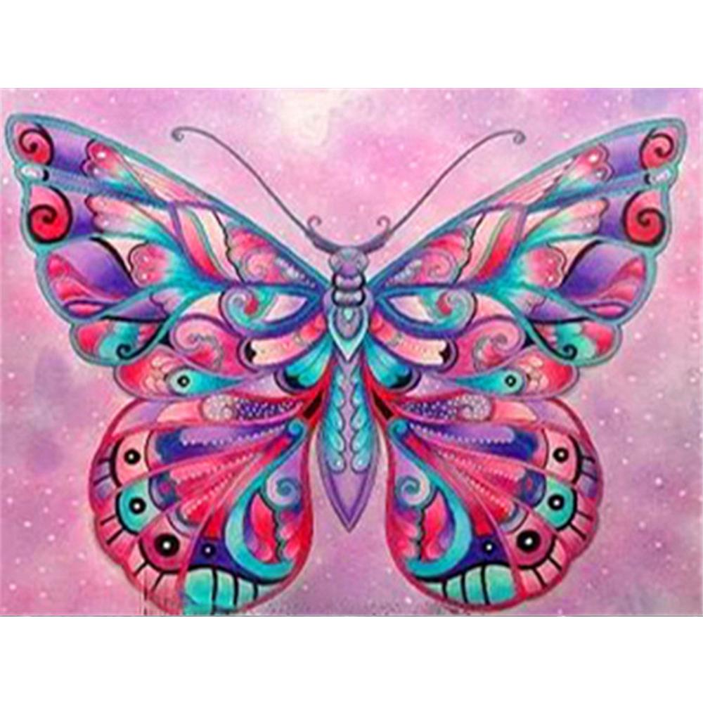 Diy Handwerk Diamant Malerei Schmetterling Diamant Stickerei Tier Strass Mosaik Verkauf handgemachtes Geschenk