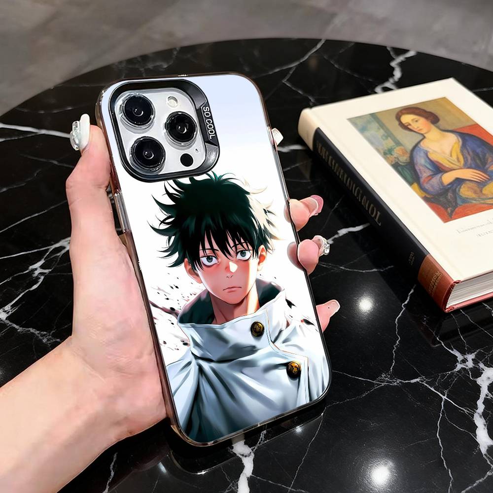 J-Jujut-su K-Kaisen O-Okkotsu Yuta-OY Phone Case For iPhone 17,16,15,14,13,12,11 Plus,Pro,Colorful Silver Phone case Funda Cover