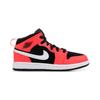(PS) Air Jordan 1 Mid 'Black Infrared 23' Kids' 640734-061