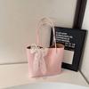 Fashion Large-capacity Tote Bag Women's Shoulder Bag Versatile Solid Color Mother and Child