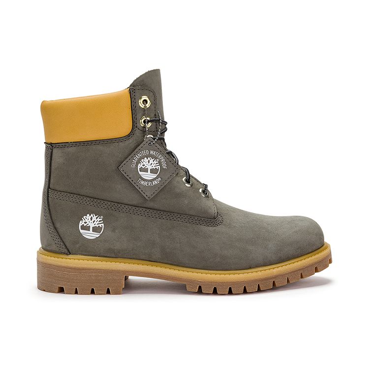 Timberland Waterproof Durable Short Outdoor Boots Men Boots Dark-Gray A6873W