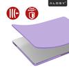 Case for Apple Macbook Air 13.6 2022-2025 (M2/M3/M4) - Flexible, Matte Protective Case, Lightweight and Durable - Alogy Airguard™ Purple