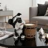 Cute Dog Resin Flower Pot Puppy Garden Statue with Flower Pot Bucket flowerpot Plant Pots Indoor for Desktop Windowsill
