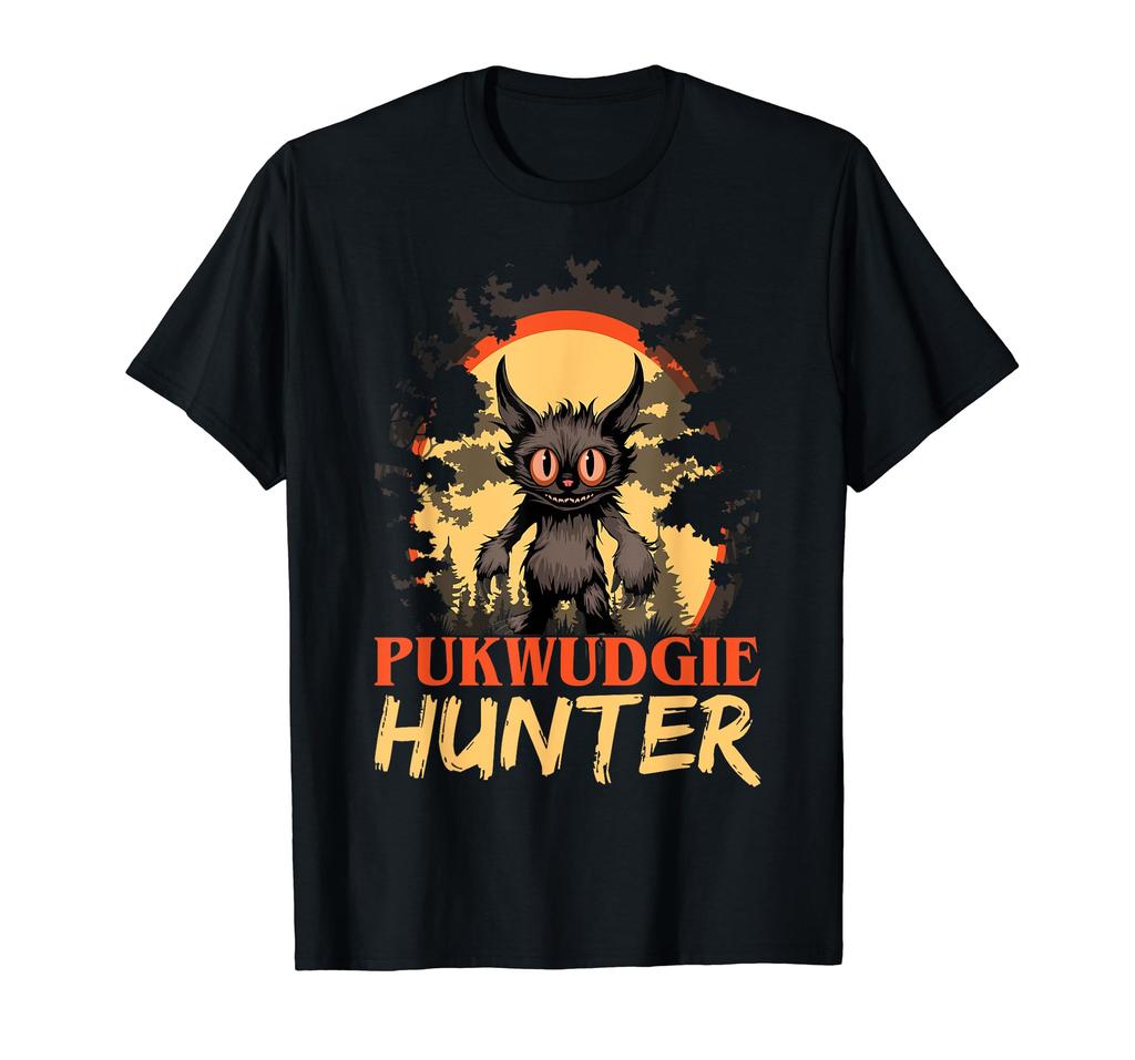 Pukwudgie Hunter Monster Creatures Cute Kawaii Cryptid T-Shirt