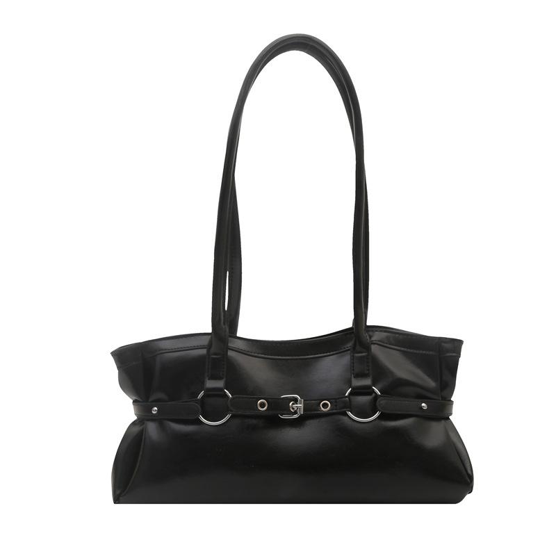 Ретро высококачественная подмышечная сумка женская сумка весенняя новая простая вместительная сумка-тоут сумка на плечо