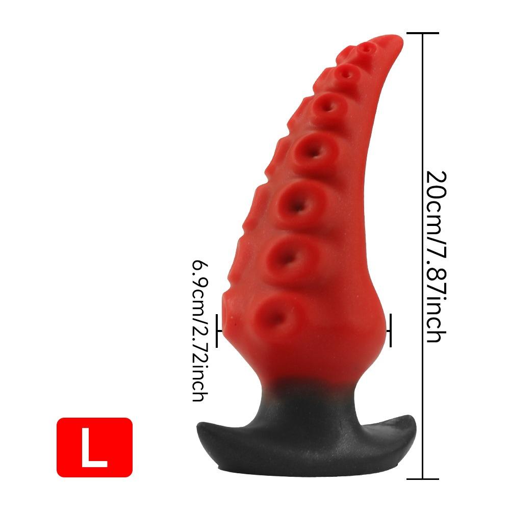 Large Tentacle Butt Plug for Long-Term Wear, Monster Tentacle Anal Dildo for Training, XL Prostate Massager
