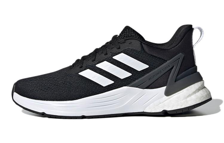 Adidas Response Super 2.0 J Abrasion Resistant Low top Kids  Running Shoes Black Teenagers H01710 36