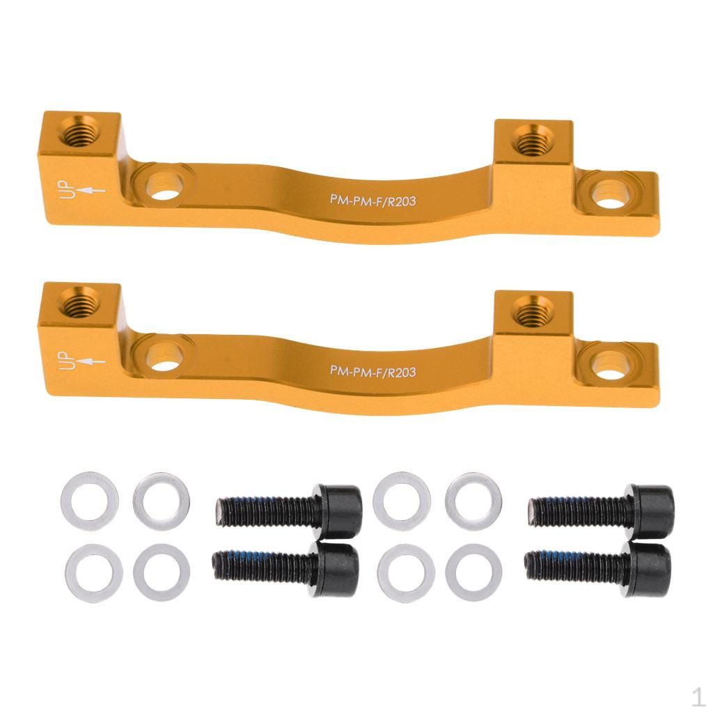 

203mm Disc Brake Adapter Kit Gold