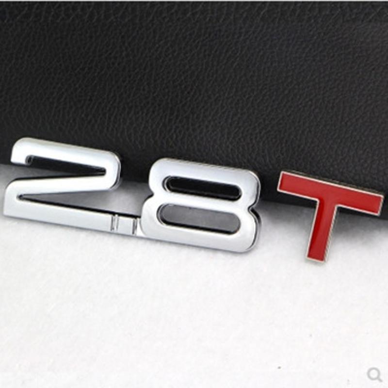 3D metal 3D 1.4 1.5 1.6 1.8 2.0 2.2 2.4 2.5 2.8 3.0 T car trunk tail decoration car displacement metal labeling