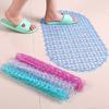 Haushalts-Rutschmatte PVC Badezimmer-Matte mit Massage-Saugnapf Teppich Zubehör