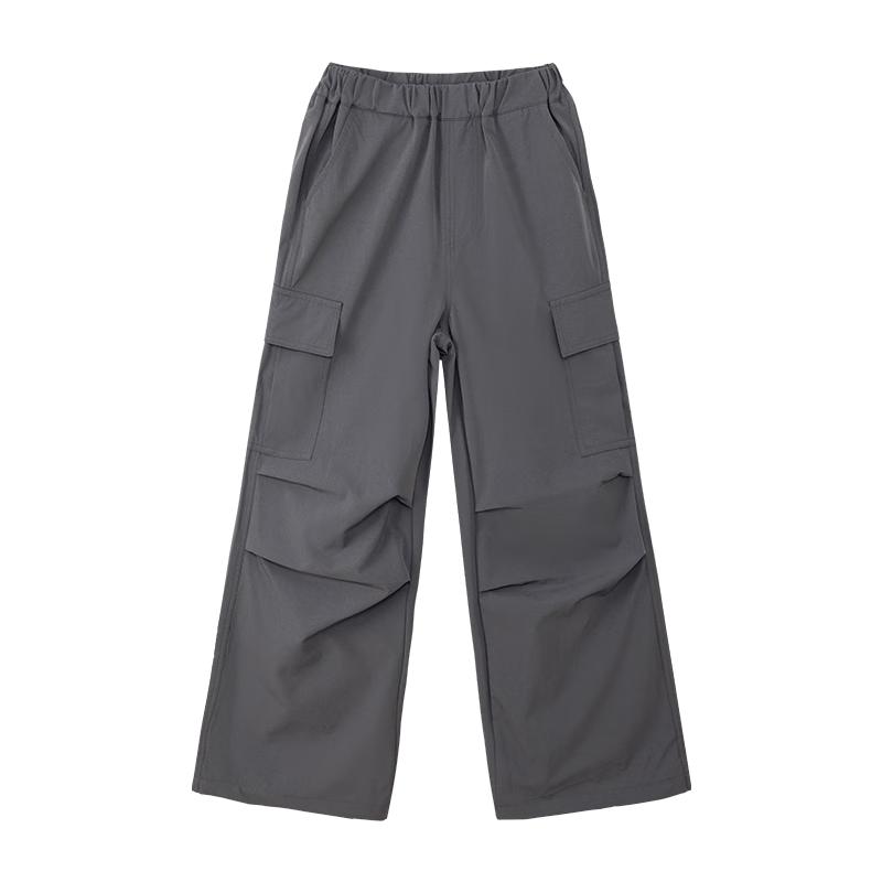 Zuoxi Girls' 2025 Autumn Outdoor Wear-Resistant Cargo Pants