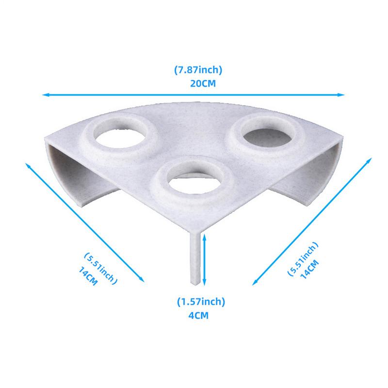 Underground Corner Tunnel for Aquarium Cave/ Fish Tank For Aquatic Pets To Breed Play AndRest Fish Tank Ornaments Viewing